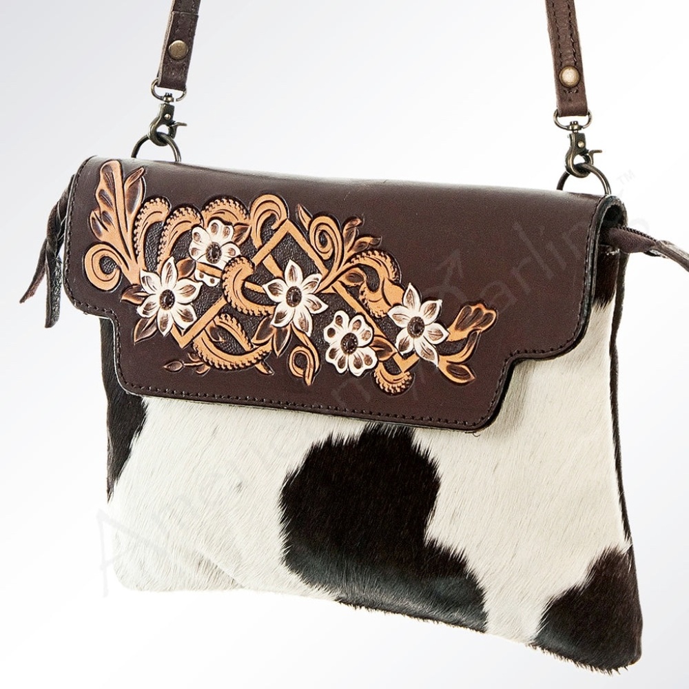 American Darling Envelope Hair On Genuine Western Leather Women Bag